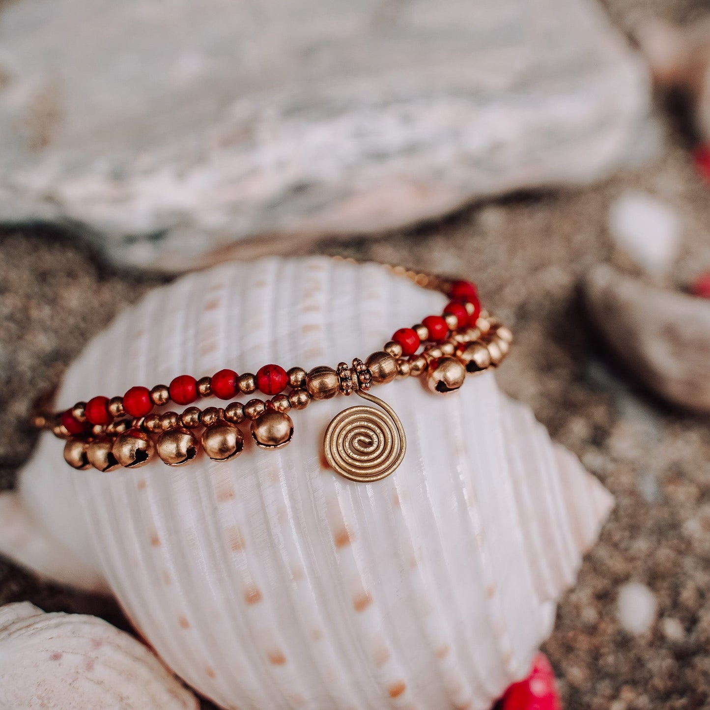 Anklets Red Aurora Ankle Daze Anklet