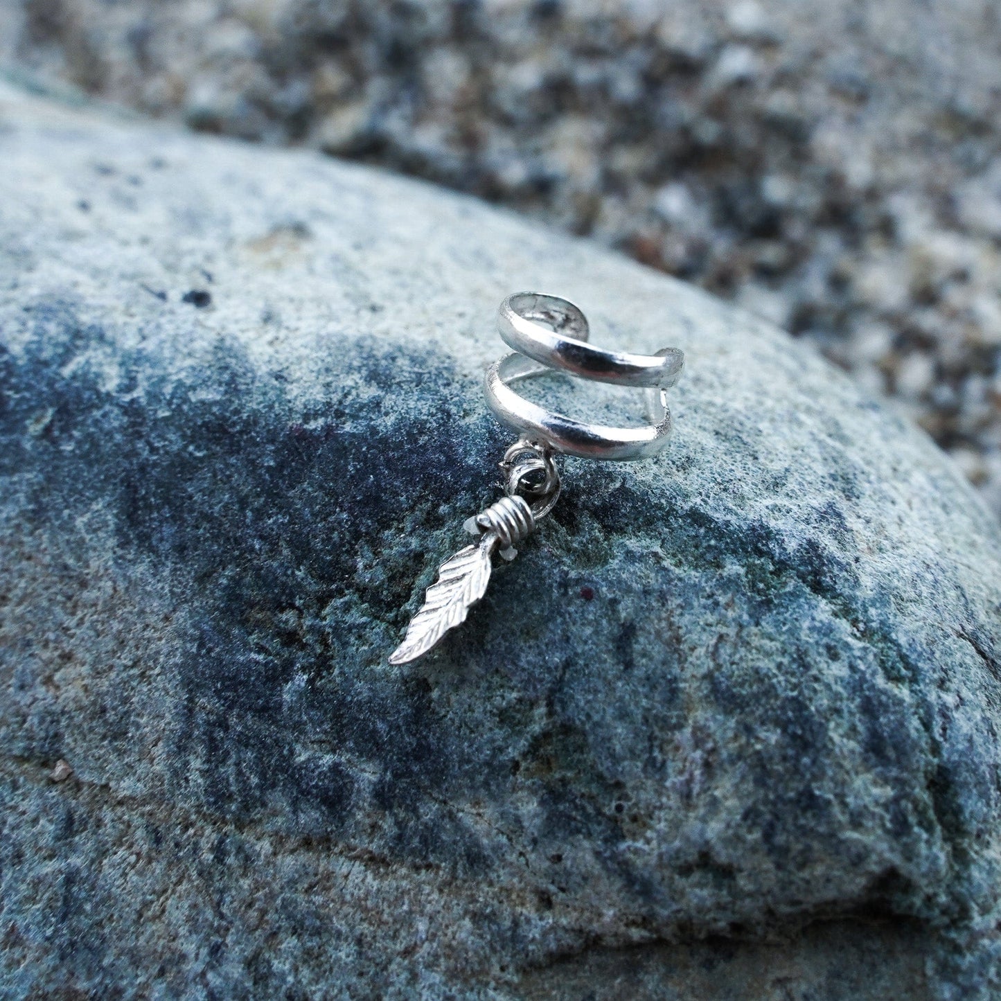 Earrings Feathers and more Ear Cuff