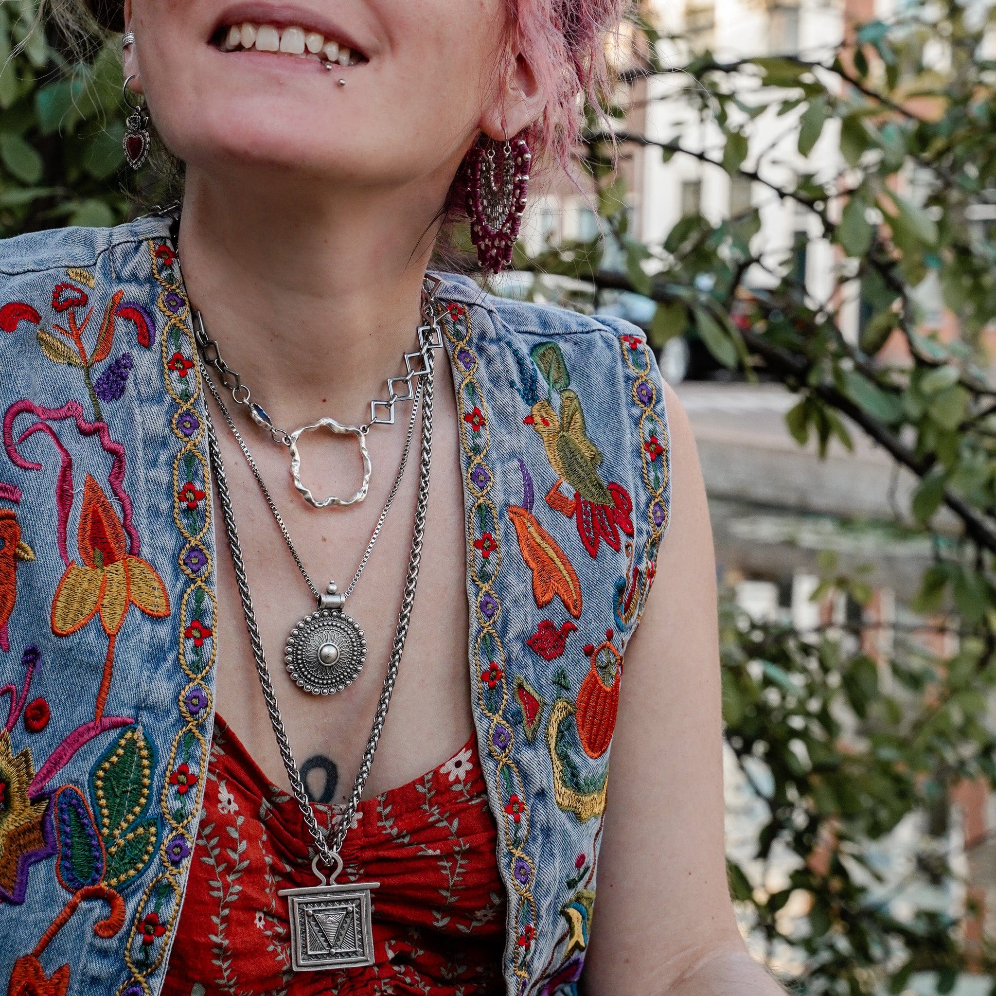 Asymmetra Necklace