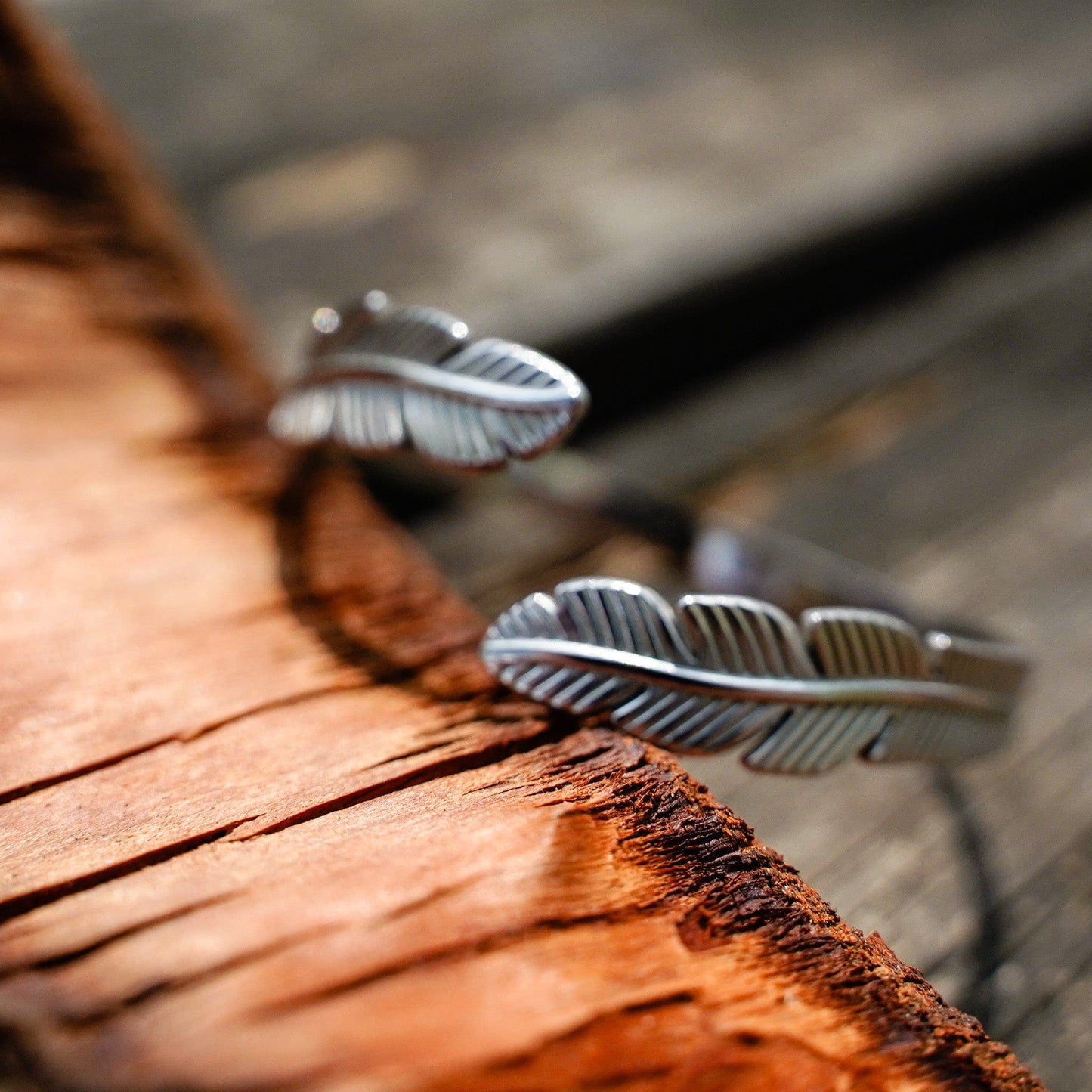 Bracelets Twin Feathers Bracelet