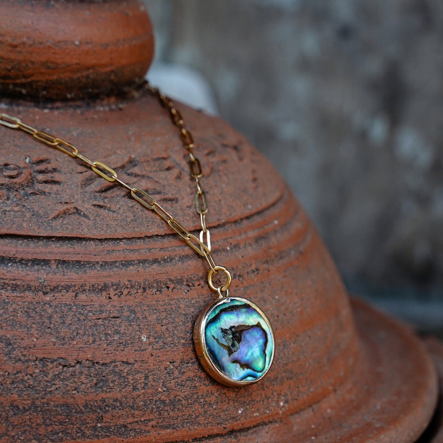 Necklaces Abalone Necklace