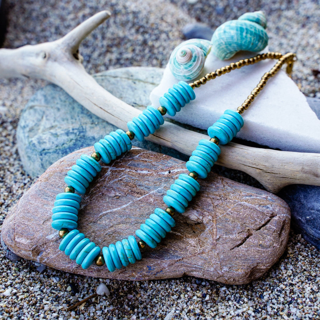 Necklaces Turquoise Kissed Necklace