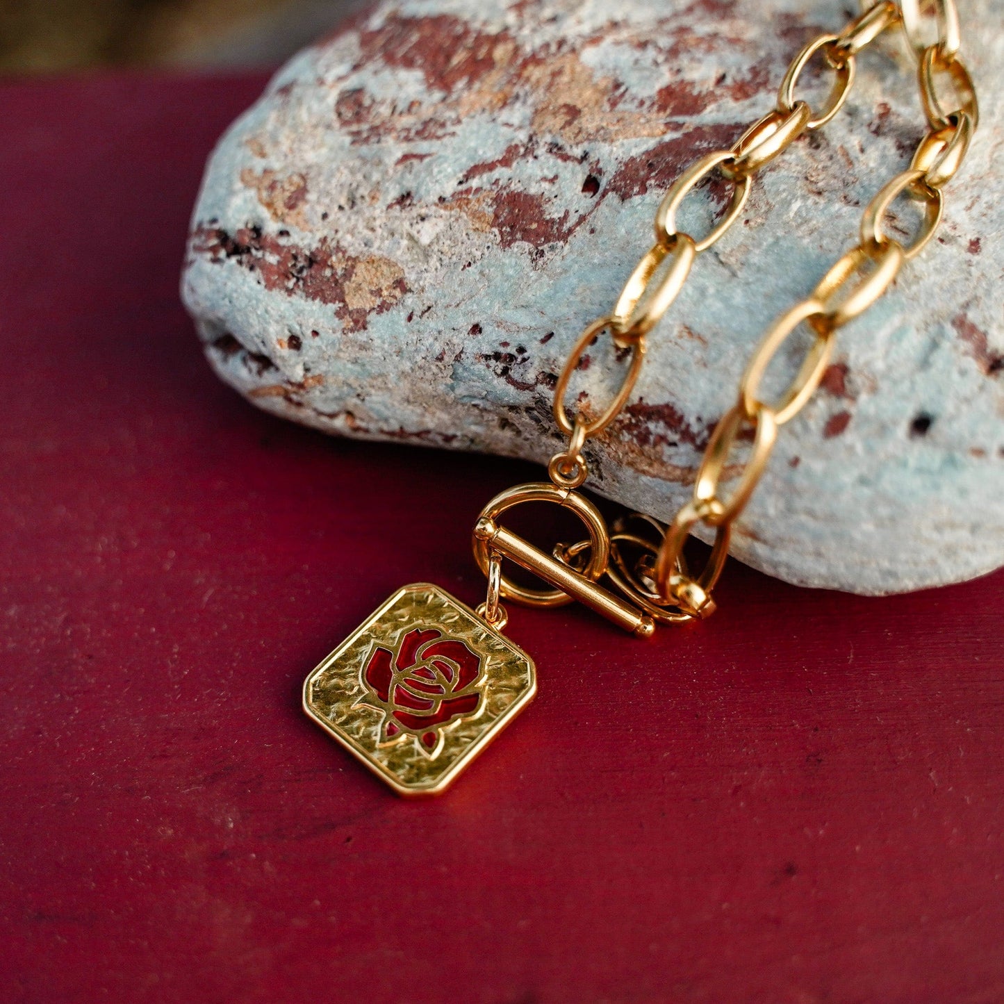 Red Roses Necklace