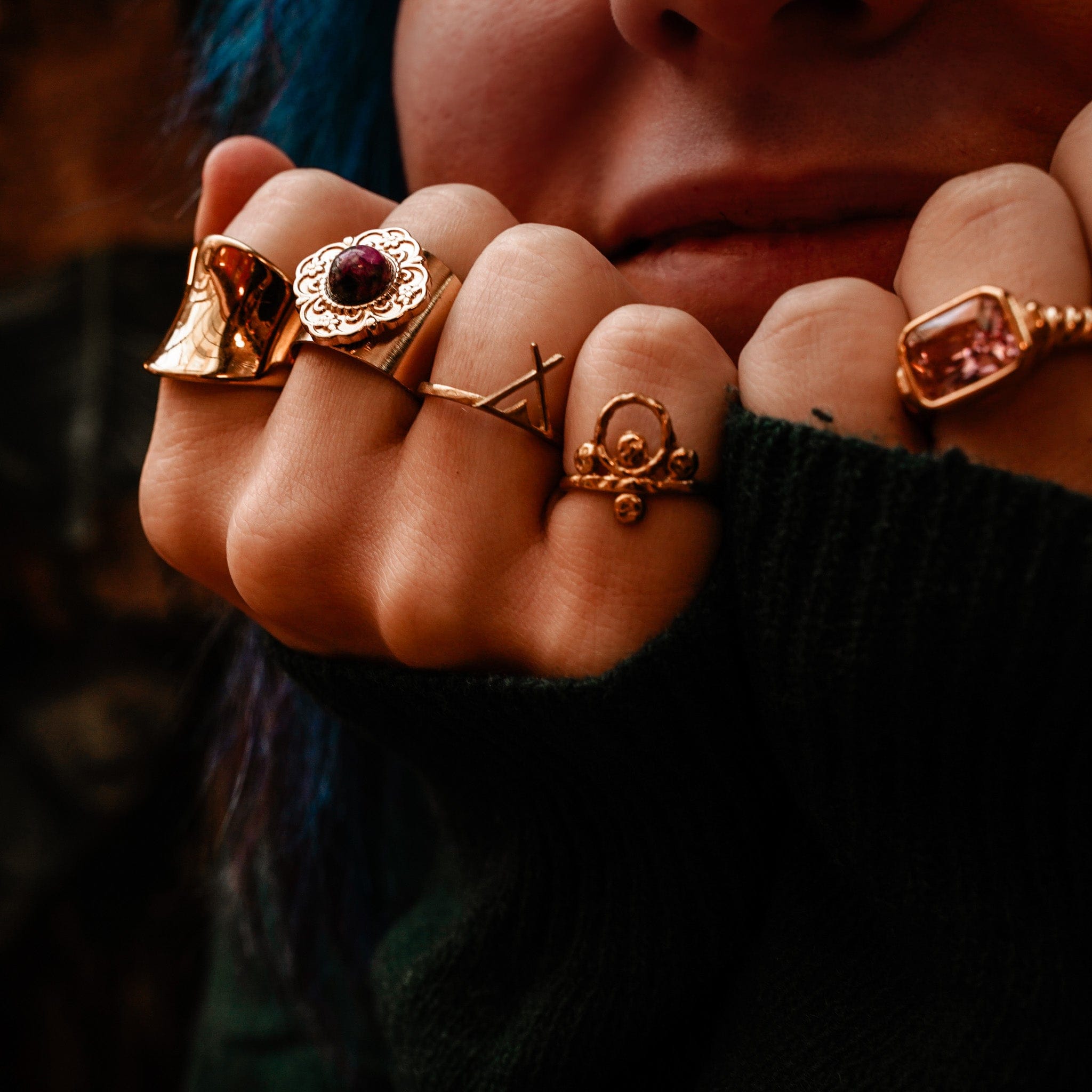 Rings Night Arc Ring