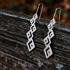 Ethnic earrings Pyramid Earrings