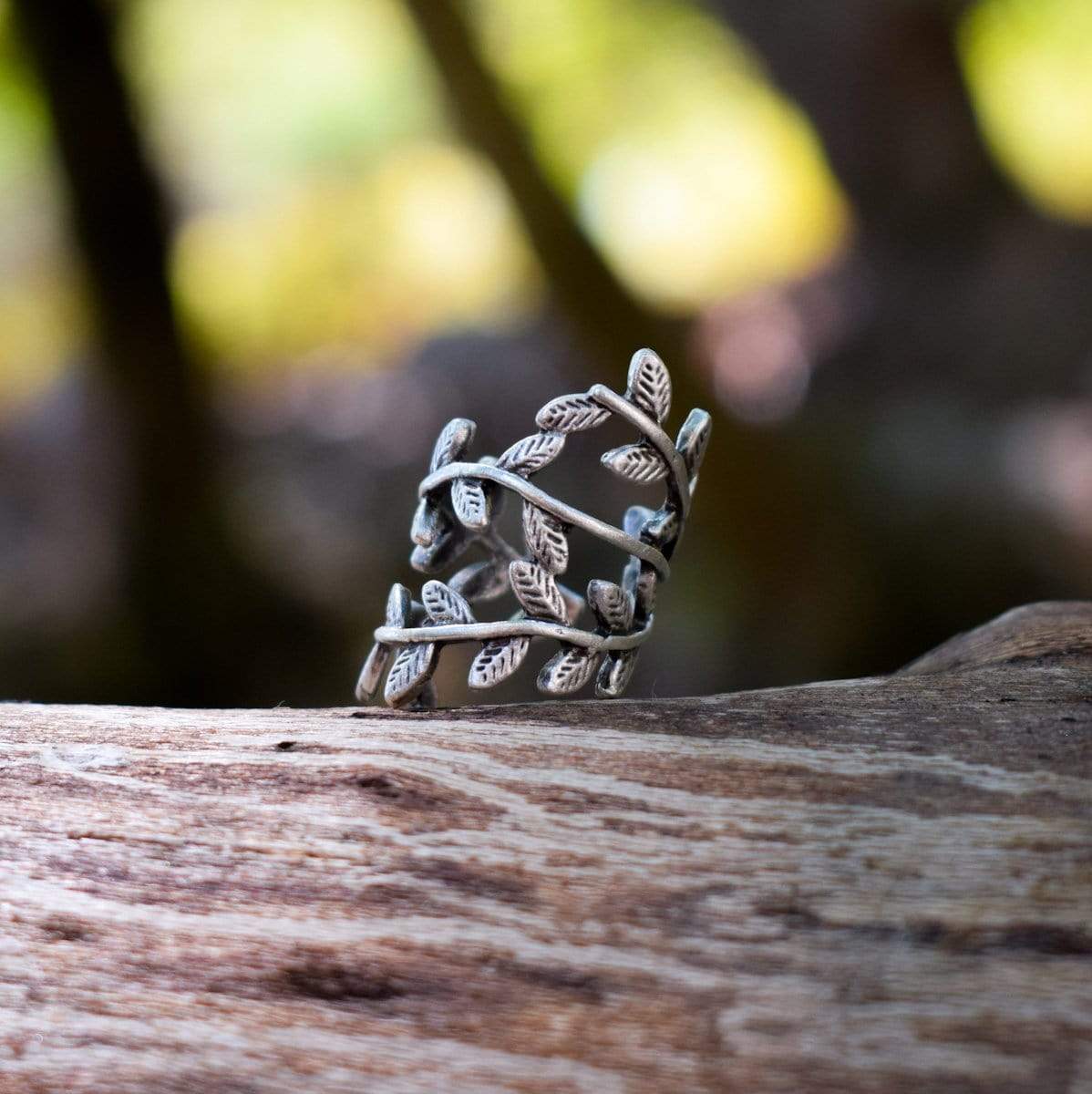 Olive Crown Ring
